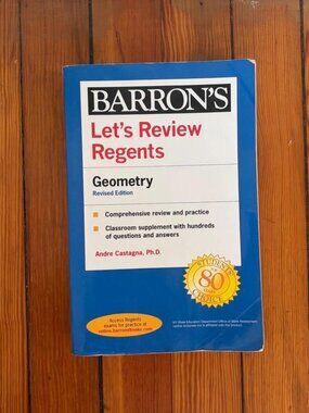 Geometry Regents Review Review Books -- Barron's